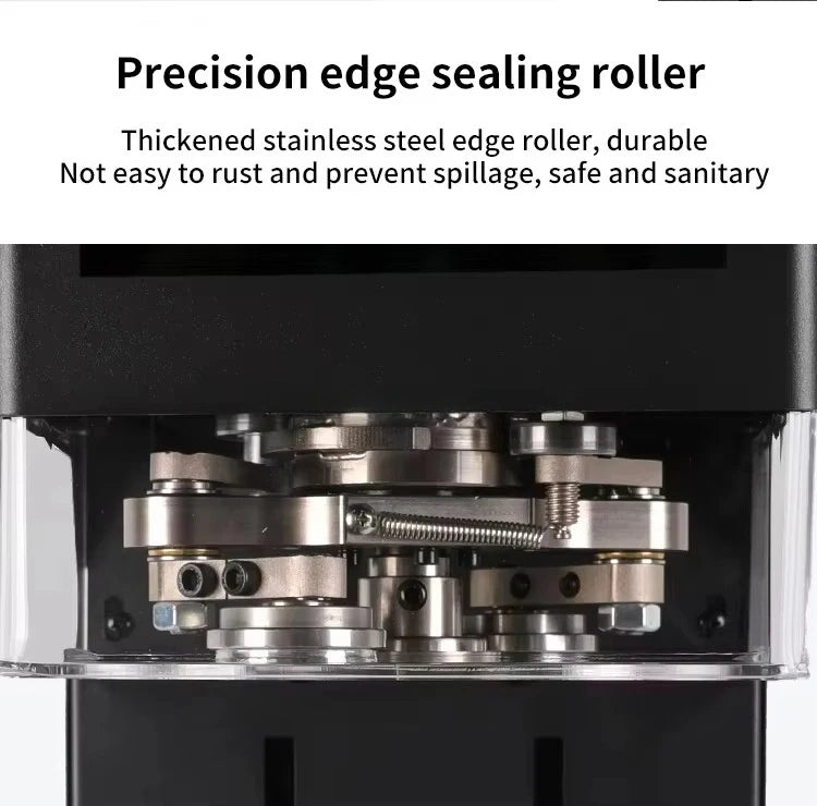 Commercial Aluminum Cover Cup Sealing Machine Fully Automatic Can Sealing Machine for Milk Tea Shop Beverage Can Sealing Machine