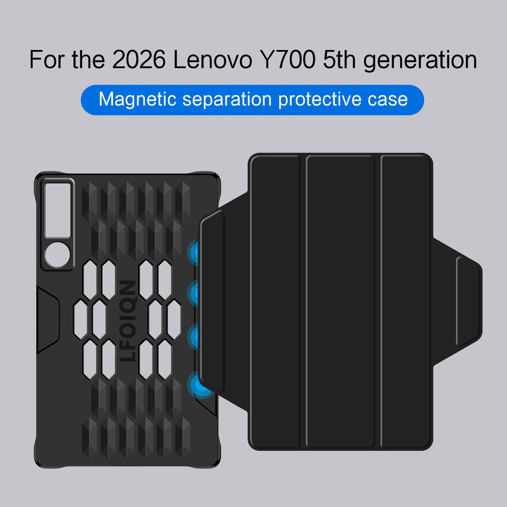 For Lenovo Legion Y700 2026 Case TB323FU Smart Cover Funda for LEGION Y700 5th 4th 3rd 2nd Generation 8.8'' Tablet Magnetic Case