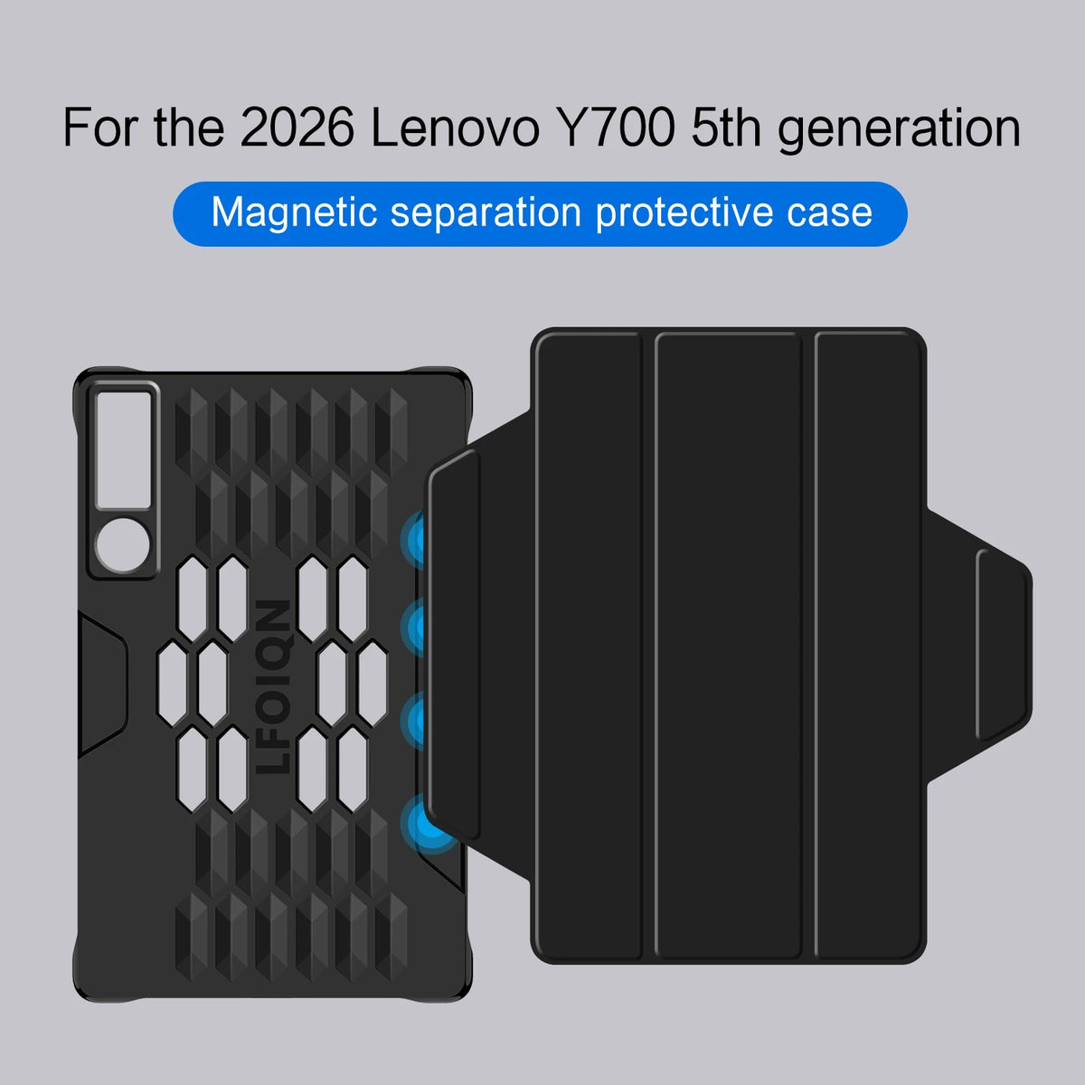 For Lenovo Legion Y700 2026 Case TB323FU Smart Cover Funda for LEGION Y700 5th 4th 3rd 2nd Generation 8.8'' Tablet Magnetic Case