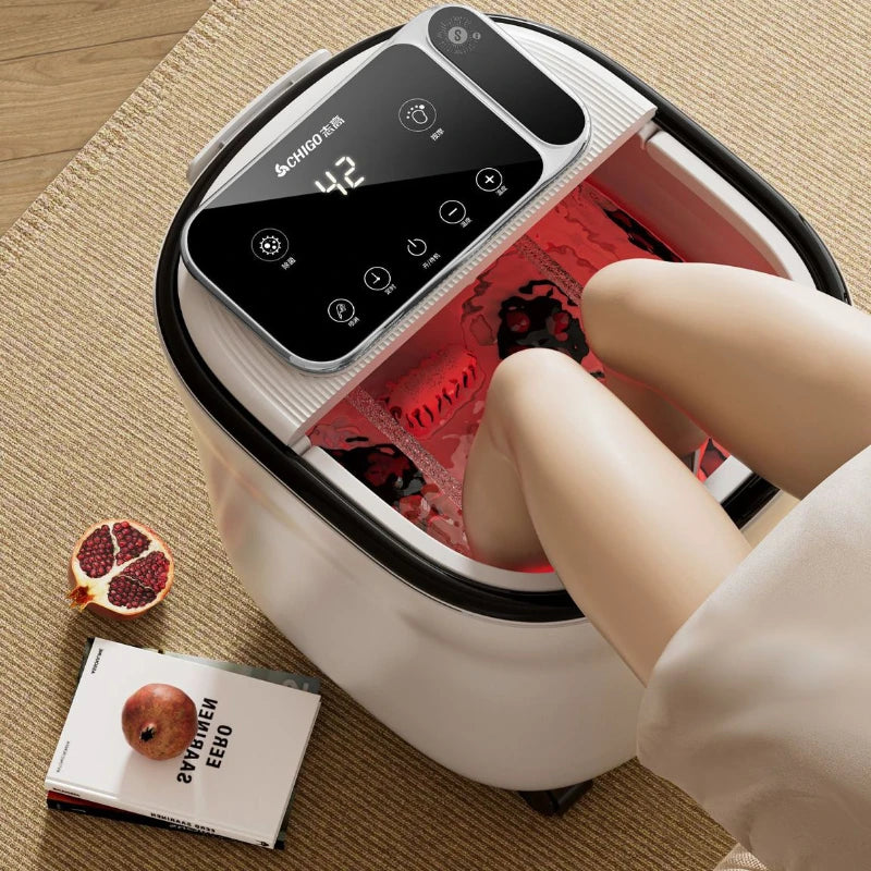 Aerobic Water Circulation Constant Temperature Heated Foot Bath Sterilization Fumigation Automatic Bath Electric Footbath Machin