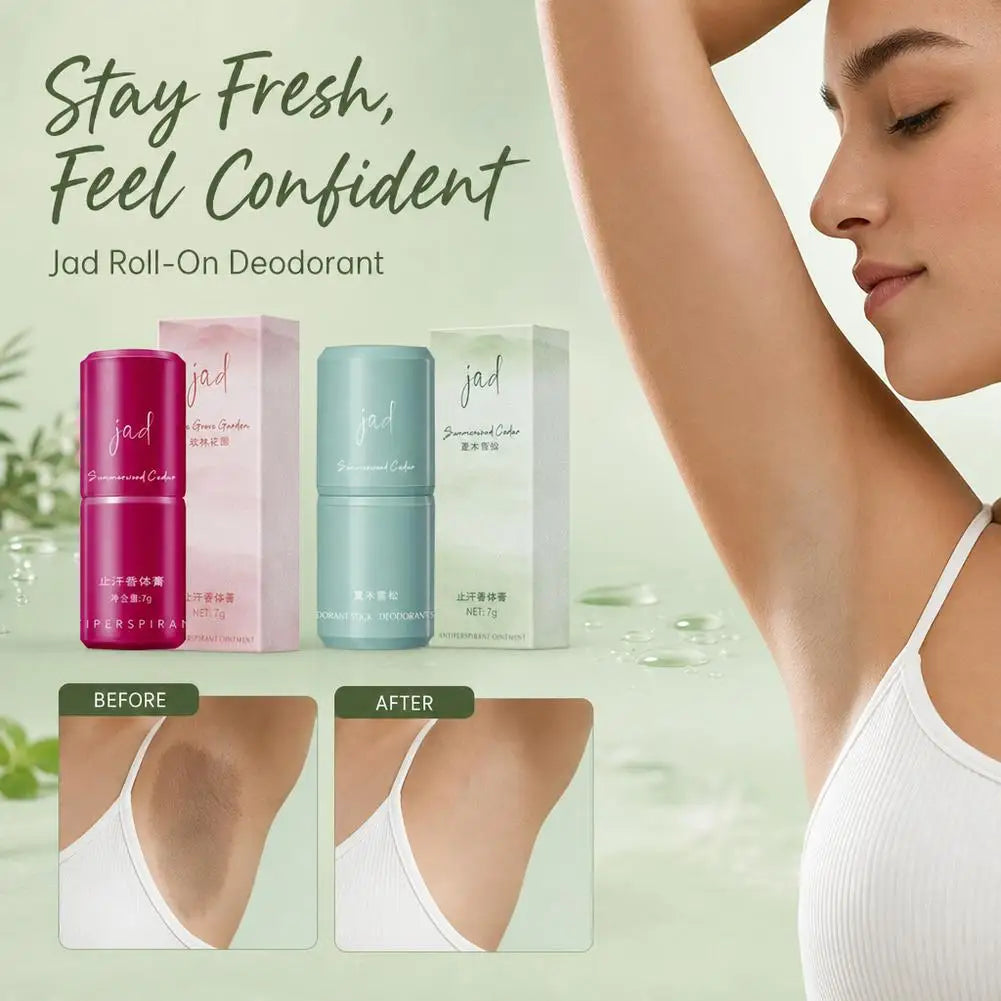 1pcs Antiperspirant Deodorant Under The Armpit Solid Perfume Cream Lasting Fragrance And Reducing Odor Antiperspirant Stick 7g