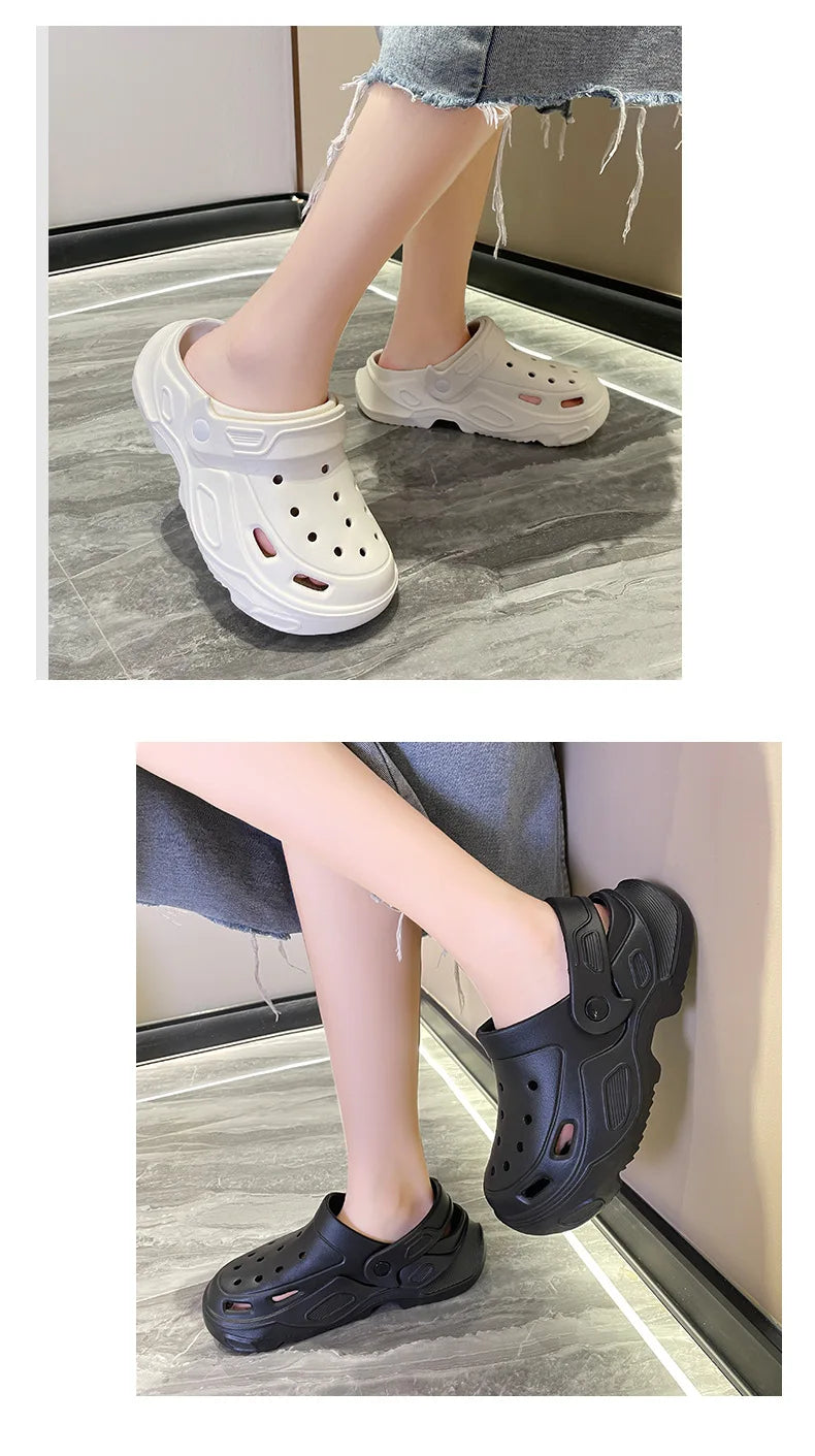 EVA cave shoes winter padded men and women new thick bottom Baotou shoes cotton warm couple cotton slippers men and women