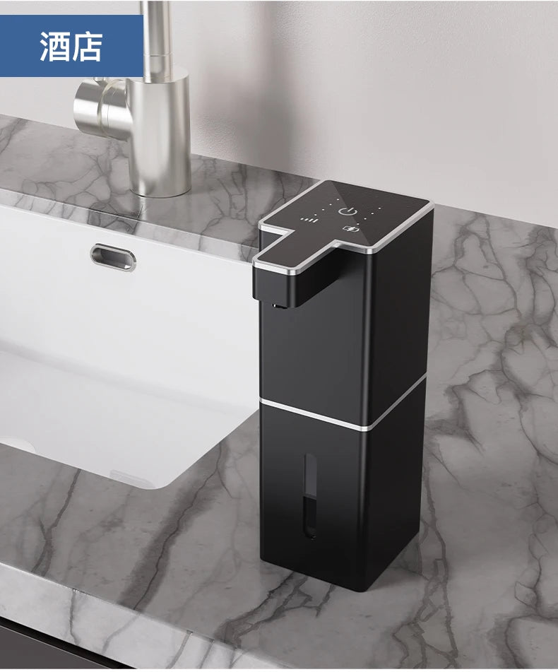 Automatic Inductive Soap Dispenser Foam Washing Dispensers 400ML Smart Hand Washing Soap Distributor PX5 Waterproof White Black