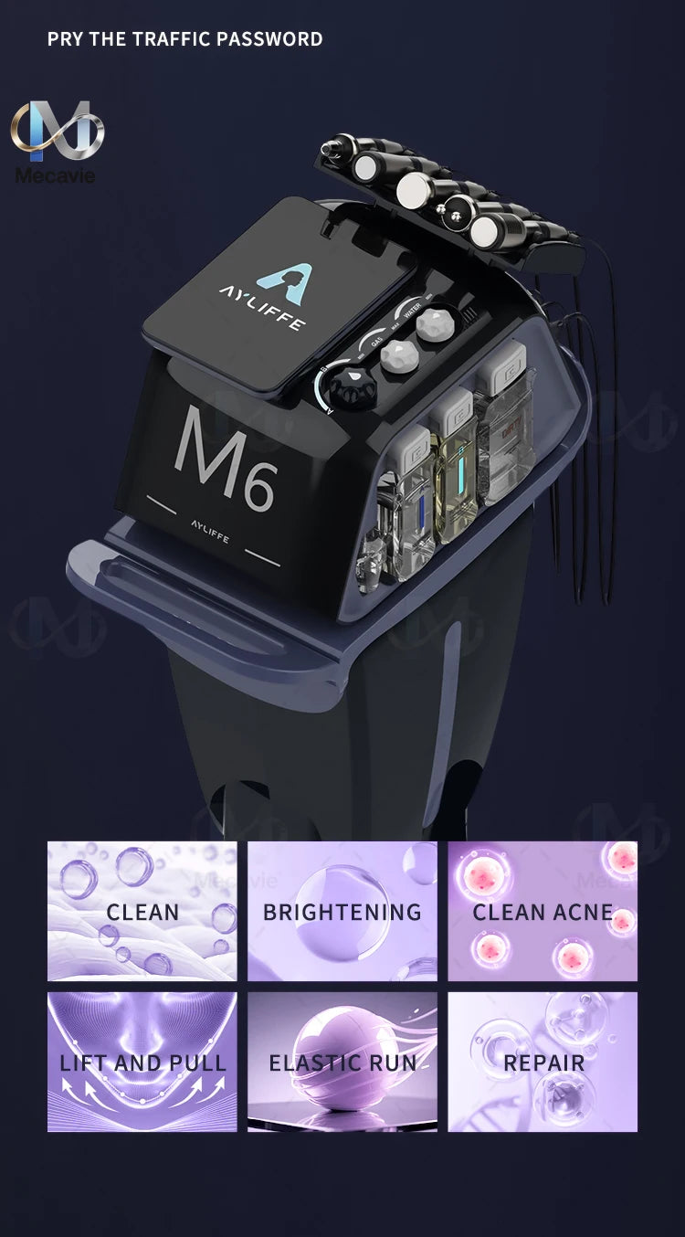 2026M6 Skin Management Machine Deep Cleansing Face Lifting Professional Beauty Salon Spa Equipment