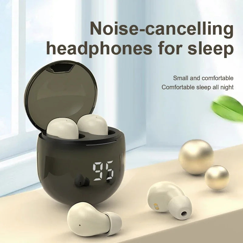 Wireless In-ear Headphones Bluetooth 5.4 Earphone Control Sport Headset Waterproof Microphone Music for Tumbler Design Mini Tiny