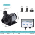 DC Series Frequency Conversion Water Pump Submersible Pump with Adjustable Flow for Fish Tank Silent Energy-saving Pump DC24V