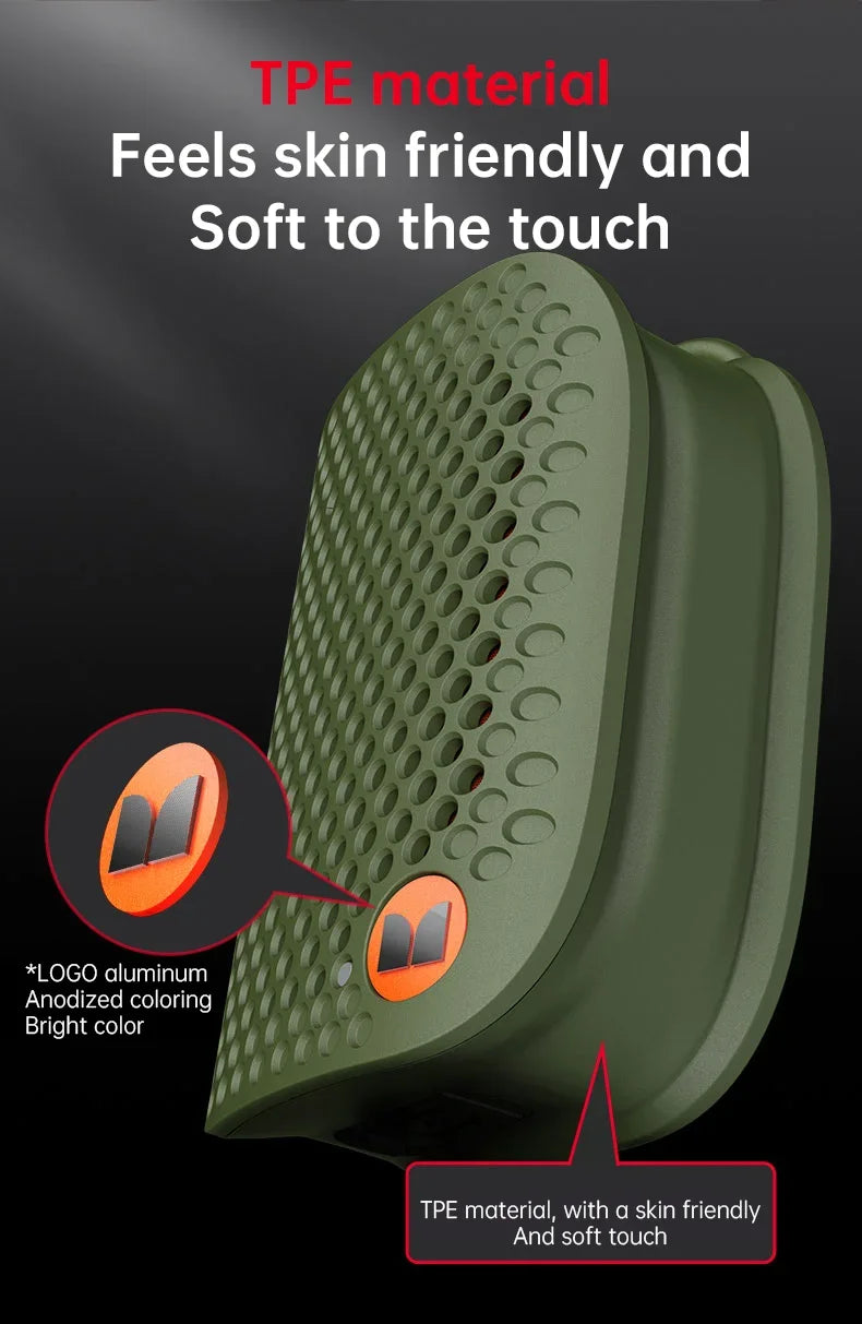 Mini Outdoor Speaker M3 TWS Stereoscopic Wireless Touch Speaker Lightweight Bluetooth 5.4 Magnetic Clip Sports Music Player