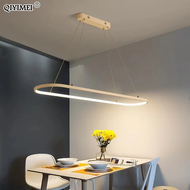 Modern Led Pendant Lighting Indoor Lamps For Restaurant Bedroom Living Room Lights Remote Control Decorative Lamparas AC110/220V