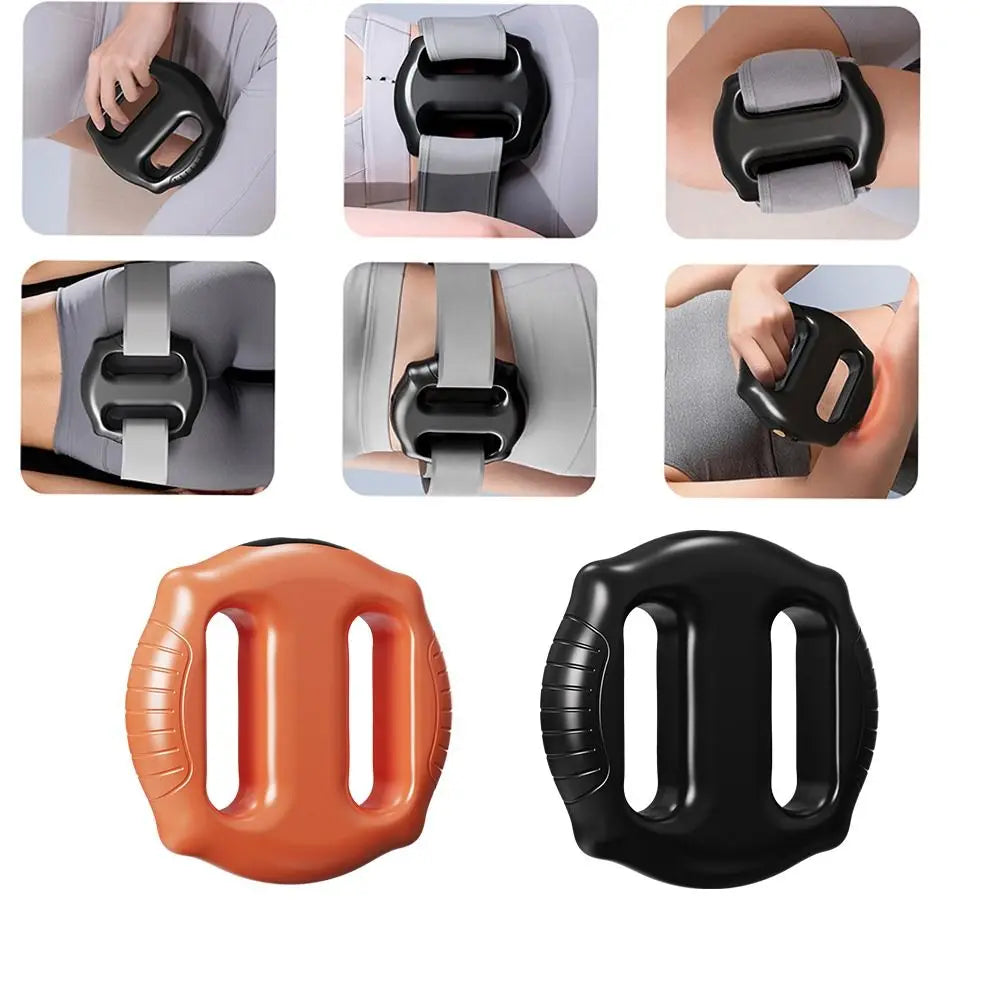 Hot Compress Electric Fascia Ring Portable Adjustable Speed Electric Body Slimming Machine USB Charging with Belt