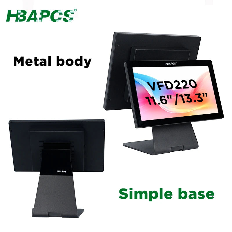 ATV&UTV15'' Main Display All in One Cash Register POS System Machine Billing System Terminal