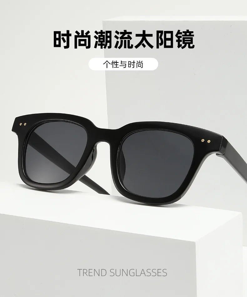 Vintage Square Sunglasses Men Women Luxury Brand Designer Rectangle Sun Glasses Fashion Men Sun Glasses Oculus Christmas