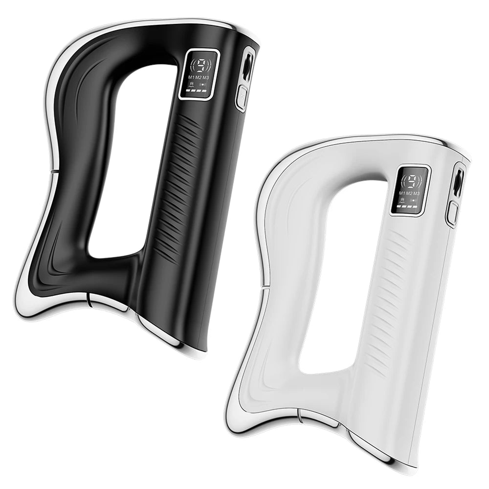 Electric Fascia Knife Massager High Frequency Vibration Muscle Scraper 9 Gears Portable Full Body Deep Tissue Muscle Relaxation Device for Gym Office Home