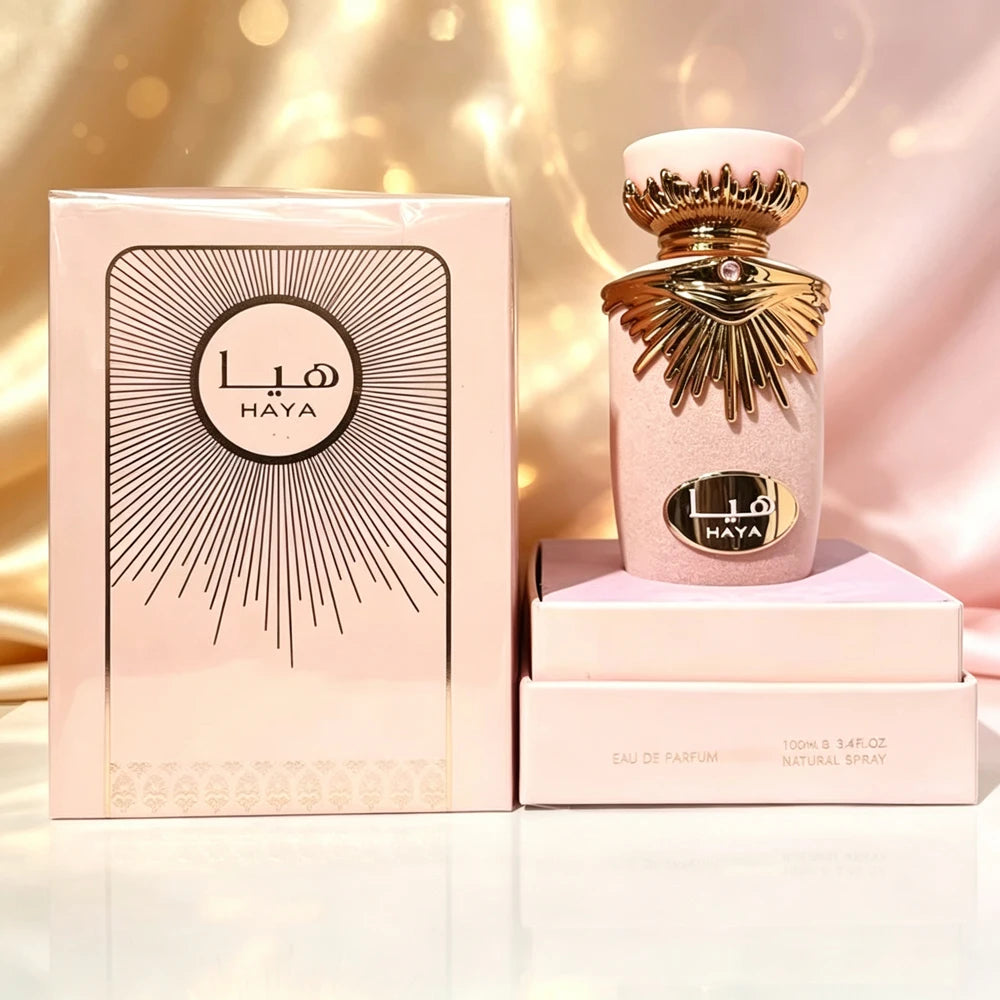Perfume Man Woman High Quality HAYA  Arabes Eau De Parfum Long Lasting Unisex Smell Pheromone Transmission Dateable Women