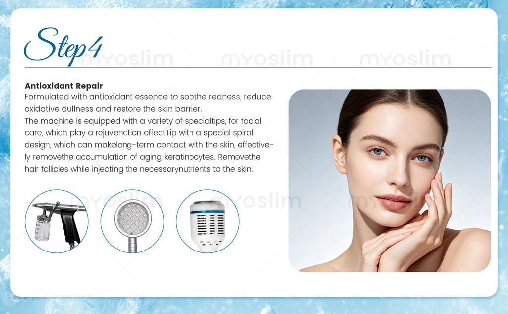 14 in 1 Hydro Beauty Skin Care Master Machine Deep Cleaning Blackhead Removal Skin Firming Brightening Shrink Pores Device