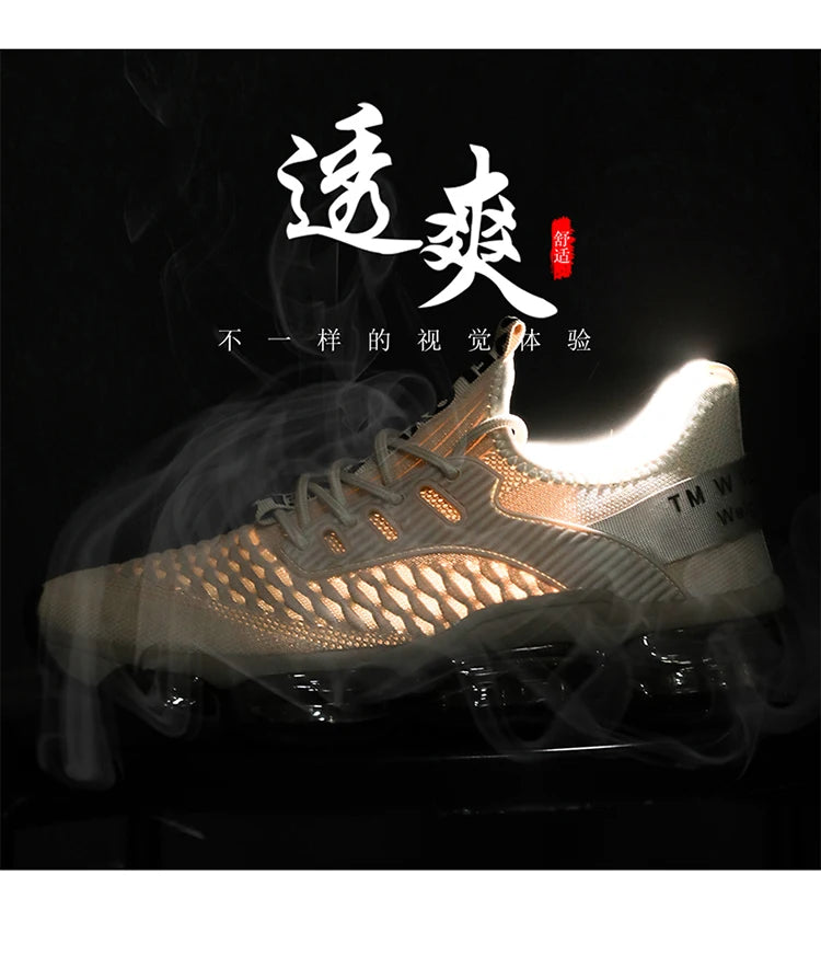 Men's Casual Sneakers Breathable Luxury Trainer Race Shoes Fashion Loafers Running Shoes for Male