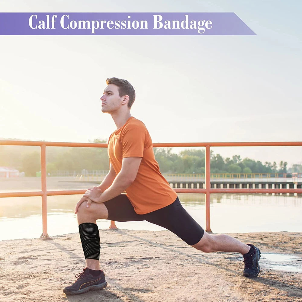 Full-Length 40-300cm Knee Elbow Support Wrap | Adjustable Strap for Sports, Gym & Fitness | Wrist Ankle Pain Relief Bandage Cuff