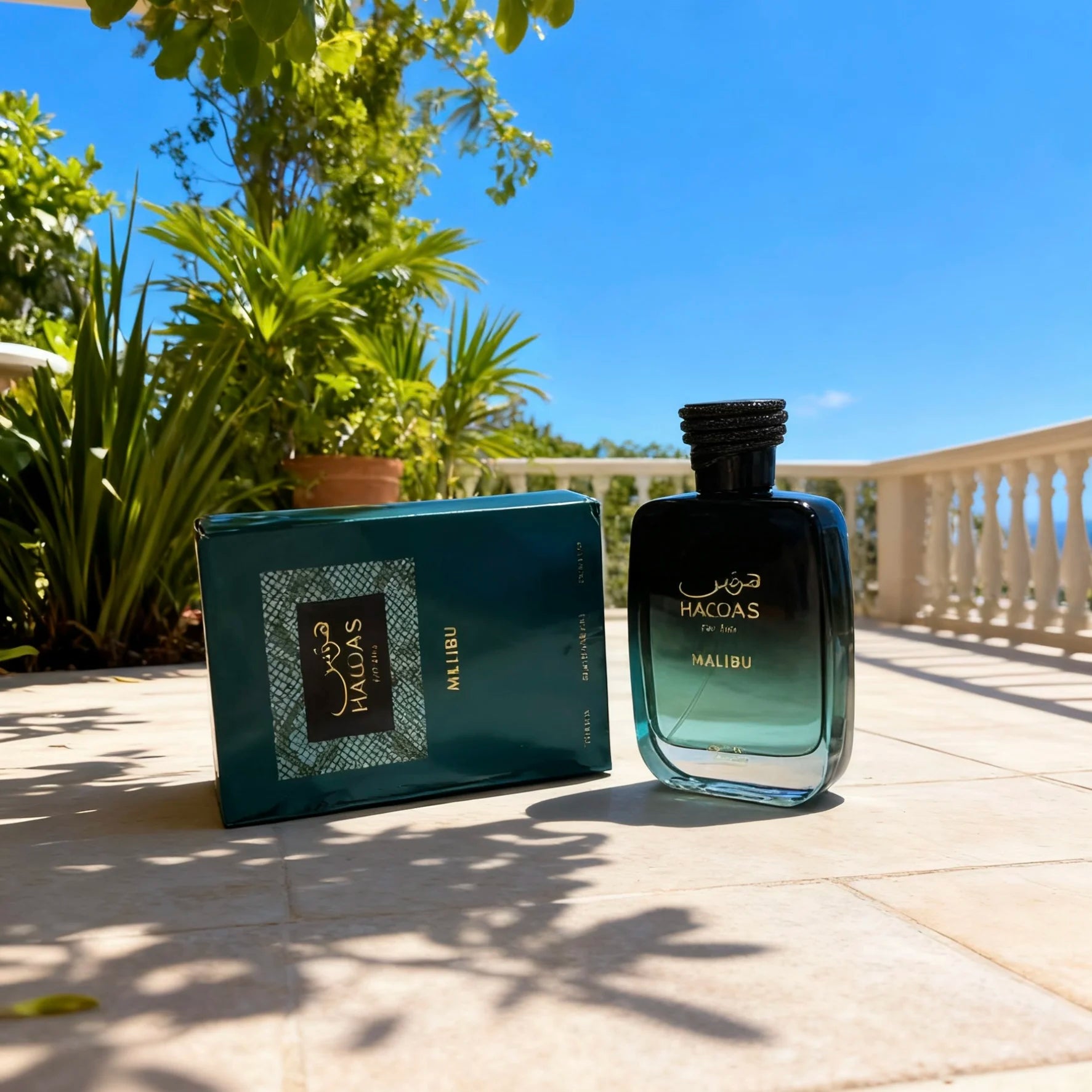 Hawas Malibu Men's EDP Spray 3.38 Oz Edp Spray Perfume Fragrance for Men