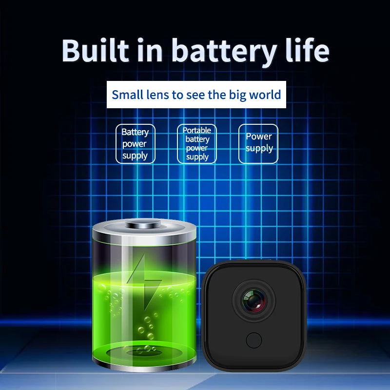 Mini IP Camera 1080P HD Wireless WiFi Camera Motion Detection Home Security Baby Safety Monitor Camera for Smart Home