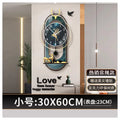 Wall clock household modern light luxury atmosphere decoration wall watch living room simple creative clock wall clock interior