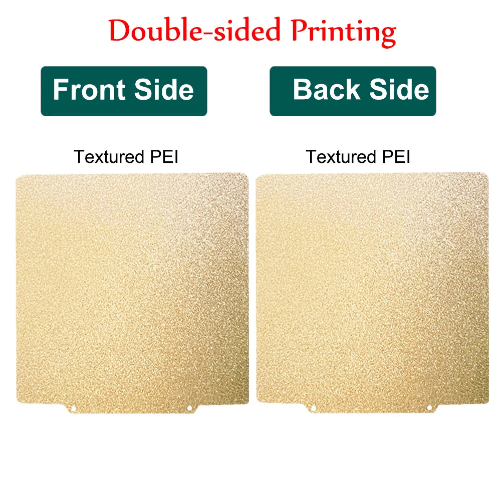 230x230mm for Artillery Gneius, Genius Pro, Hornet PEI Plate Heat Bed Accessories Flexible PEI Sheet for Anycubic Kobra 2
