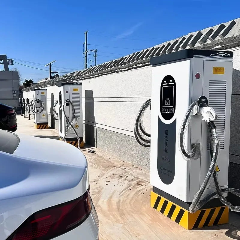AC DC Car Charging Station 7KW 20KW Level 3 Electric Vehicle DC Fast EV Charger Home Charging Wallbox Post