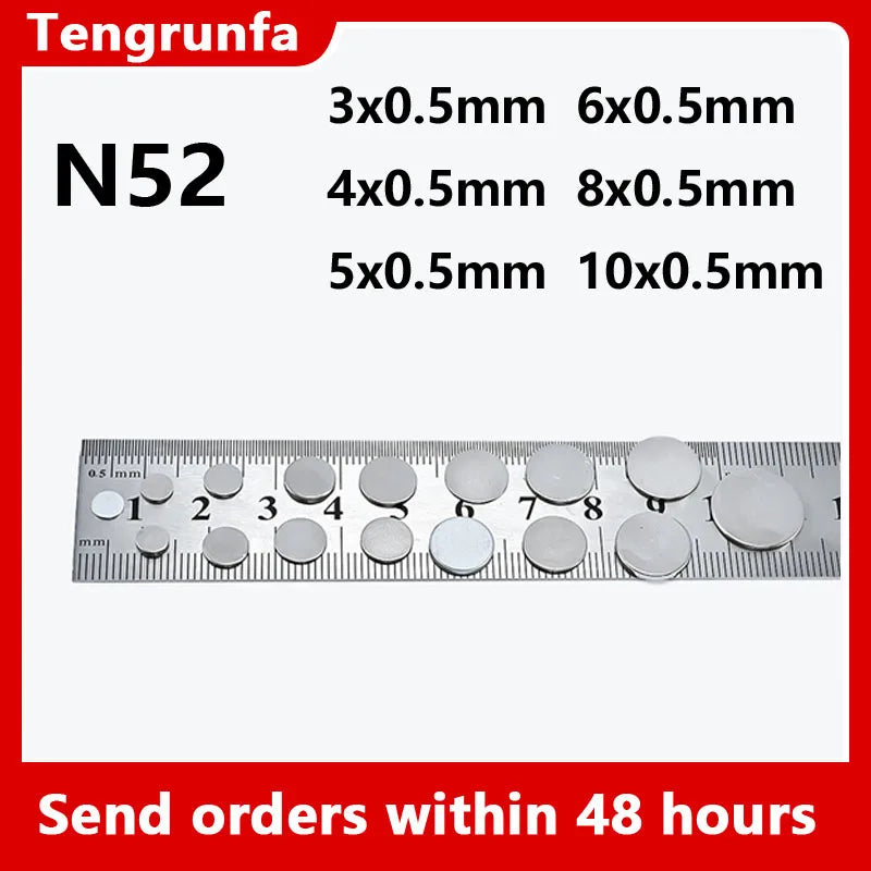 Round Micro Magnets 2x0.6 3x0.5 4x0.5 5x0.5 6x0.5 8x0.5 10x0.5 mm refrigerator magnet 3*0.5 4*0.5 5*0.5 6*0.5 8*0.5 10*0.5 mm