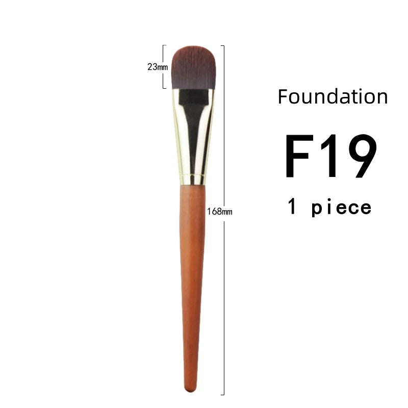 Ultra Thin Foundation Makeup Brushes Flat Top Angled professional Face Contour Make Up Brush
