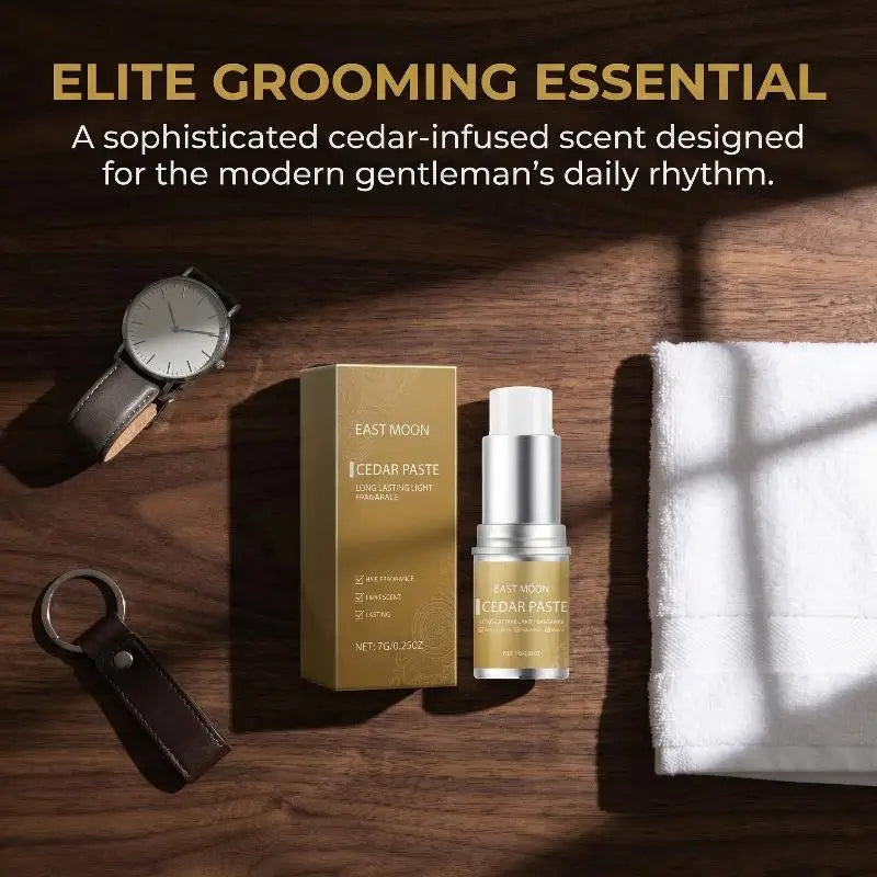 Sandalwood Balm for Men Portable Solid Perfume Long Lasting Scent  for Dating Party and Gifts