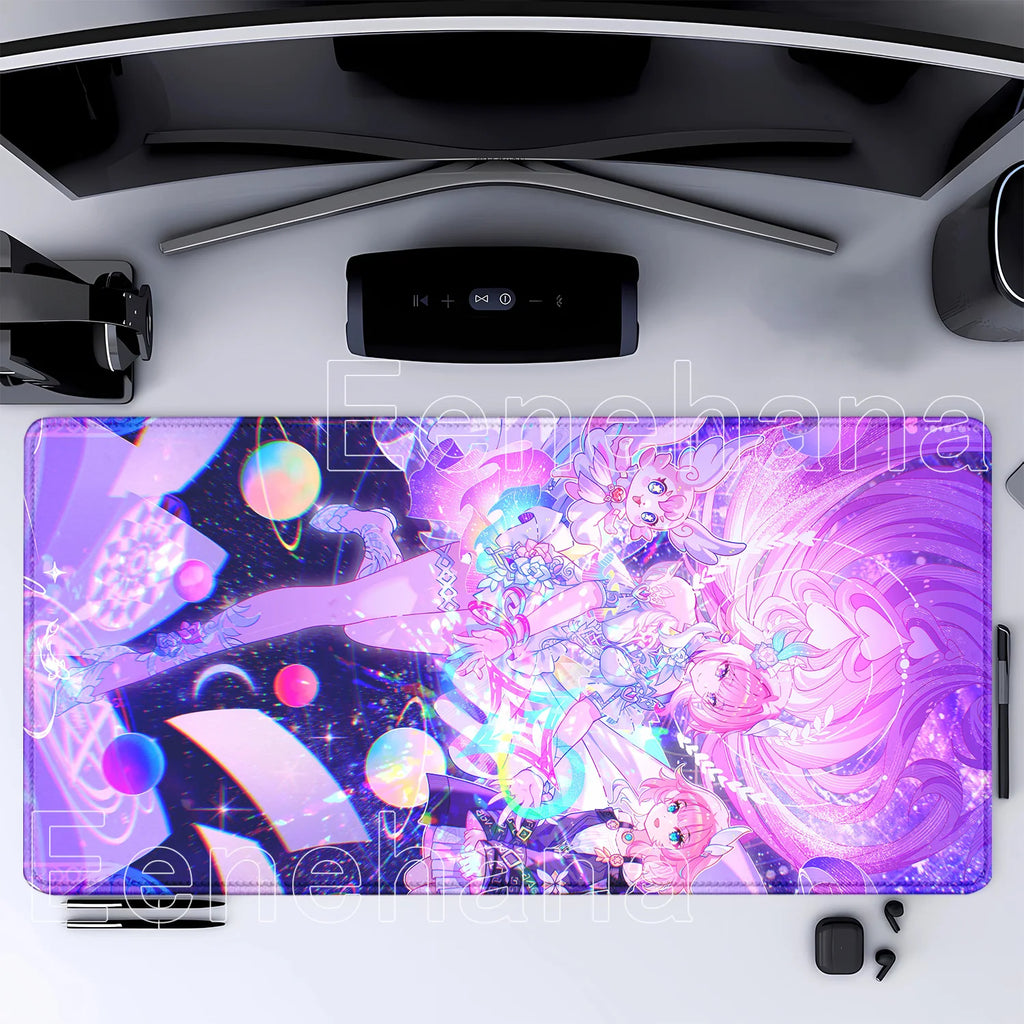 Mouse Pad Honkai Star Rail Cyrene HD printing Pretty Gaming Lock Edge Large Rubber Anime kawaii Mousepad Laptop offices Desk Mat