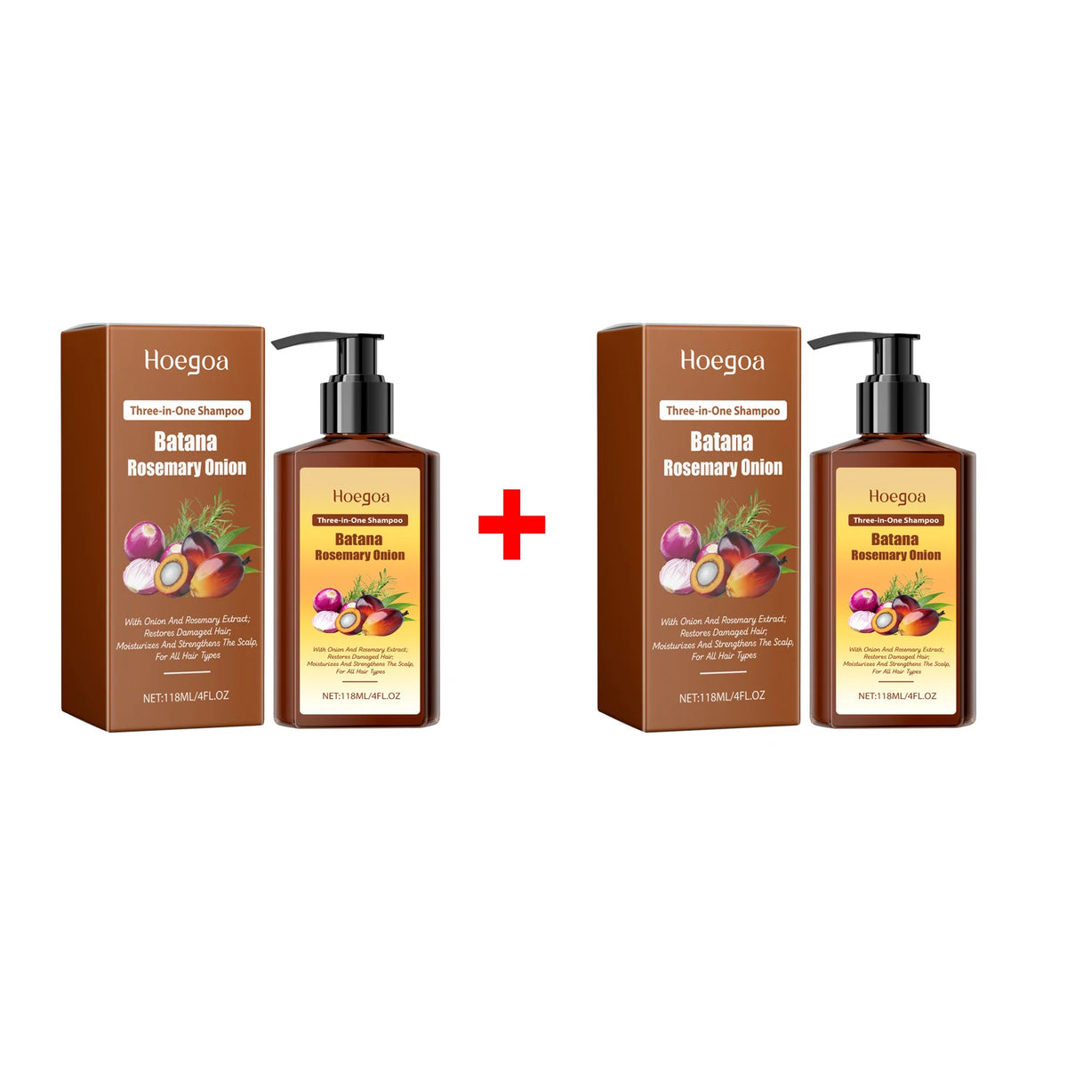 Batana and Rosemary Shampoo for Hair Growth Relieve Frizz Split Ends Broken Damaged Hair Care Products Prevent Hair Loss Shampoo