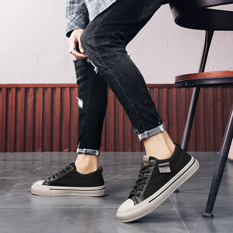 Fashion Men's Walking Sneakers Outdoor Man Casual Shoes Breathable Lightweight Board Shoes Platform Sport Footwear Running Shoes
