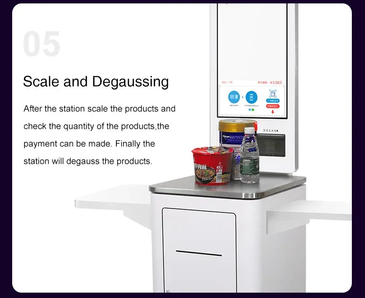 Hospital Self-service Registration Machine Contactless Self-register Service Payment Checkout Kiosk Checking In