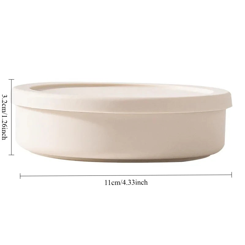 1/2PC Microwave‑Safe Food Storage Container, Portable Lunch Box for Fridge Fruit Preservation Outdoor Picnic