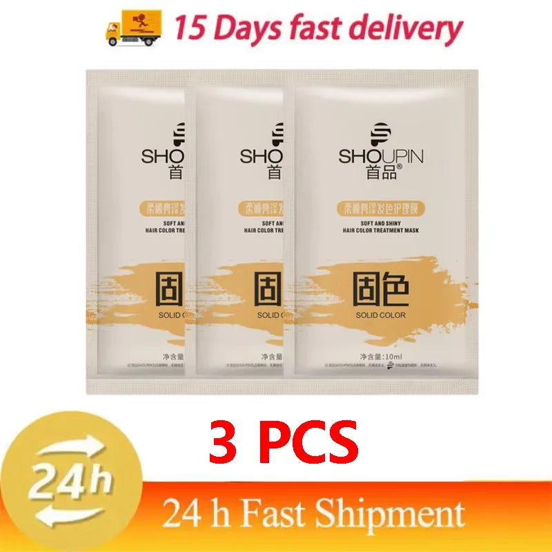 Magic Lock Color Hair Mask Blonde Hair Bleaching Yellow Remove Linen Gray Silver Color Effect Anti Brass Tones Hair Shampoo