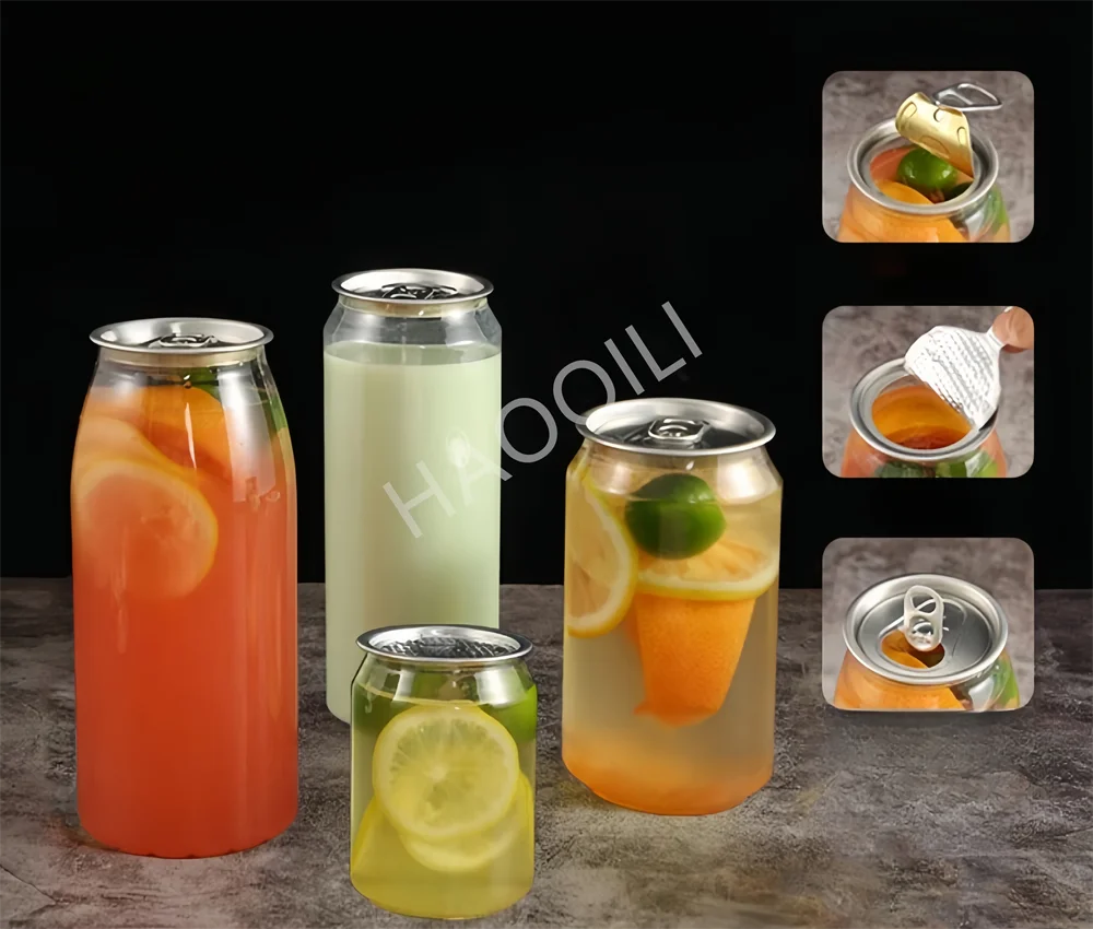 Fully Automatic Can Sealing Machine Commercial Plastic Can Capping  Aluminum Cap Milk Tea Shop Cup  Sealing Machine
