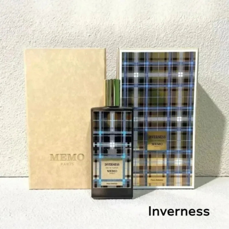 MEMO 75ml Luxury Unisex Eau De Parfum Long Lasting Woody Leather Blend Elegant Refined Timeless Aroma Signature Gift Fragrance