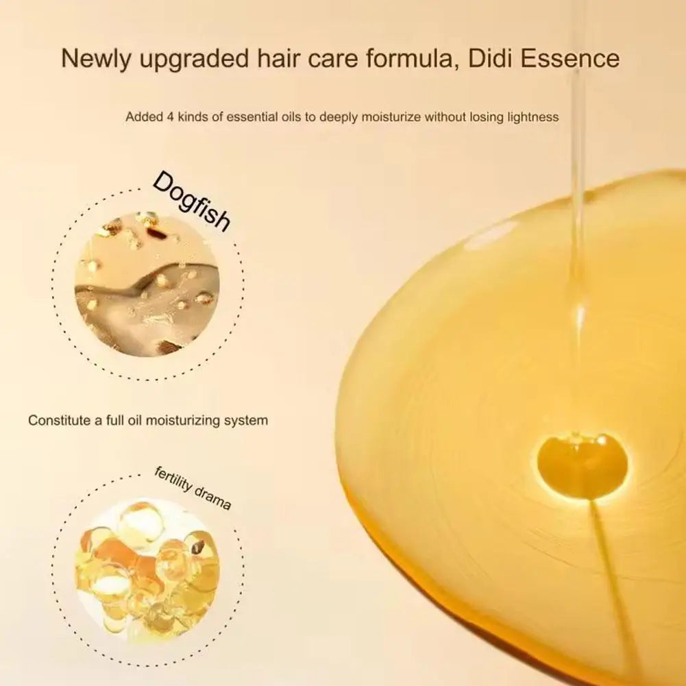 80ML Moroccan Argan Oil Hair Serum Lightweight Hair Oil Mist For Split Ends Frizzy Hair And Flyaways,Hair Oil Repair Gloss Shine