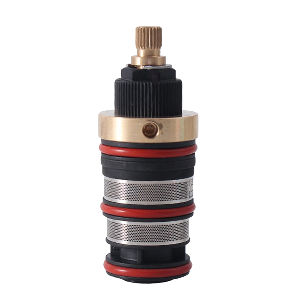 Disc Cartridges Bathroom 20-90 °C Laundry Drip Resistant Kitchen Tap Brass Quarter Turn Home Improvement Thermostatic Cartridge