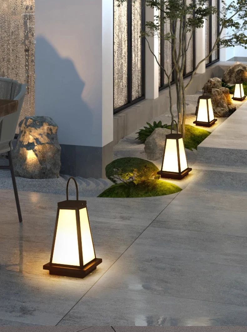 Outdoor Floor Lamps Lawn Solar LED Outdoor Lighting Outdoor Courtyard Decoration Outdoor Courtyard Lights Non Solar Lights