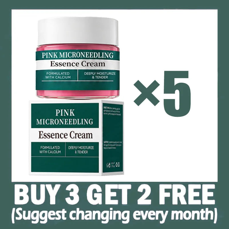 Pink Texture Facial Care Cream Gentle Hydrate And Soothe Skin Suitable For Sensitive Face Daily Basic Facial Nourishing Care.