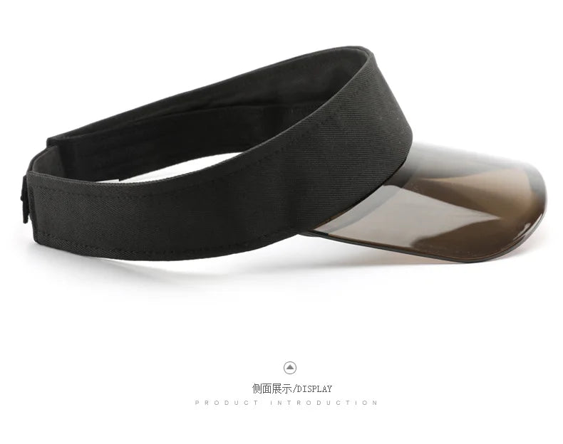 Women's open-top hat, Japanese and Korean style, sun protection, no-top sun hat for outdoor sports