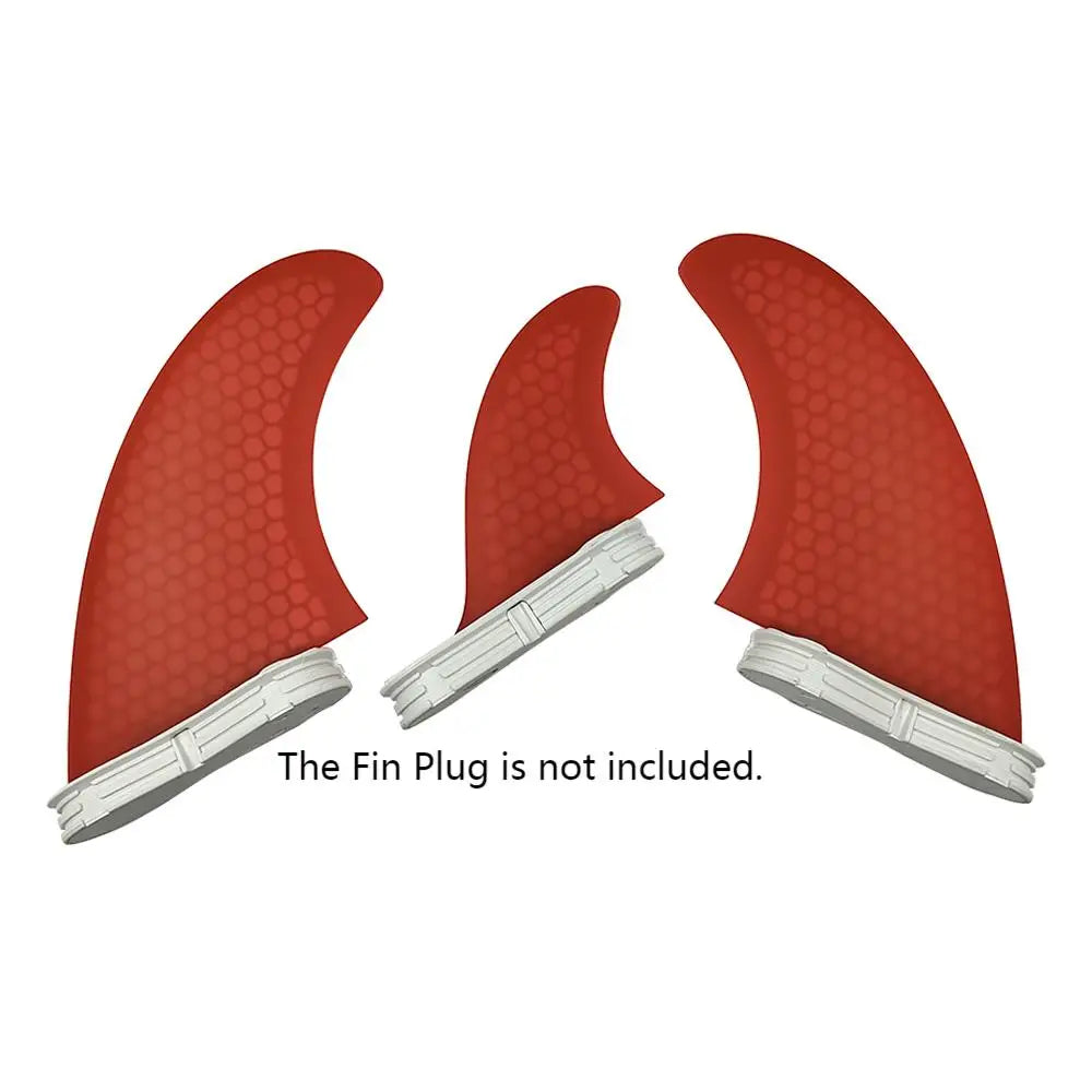T1 Size Tri Fins Honeycomb Carbon Surfboard Fins UPSURF FCS 2 Fins For Sup Accessories Thruster Surfing Fins Board Stabilizers