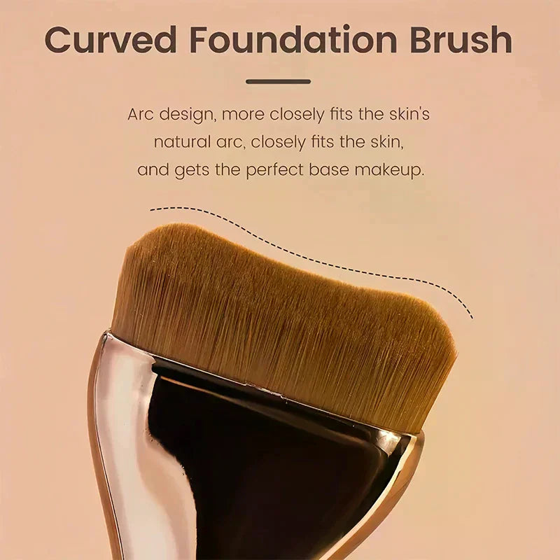Ultra Thin Top Mask Brush Foundation Makeup Brushes For Liquid Cream Cosmetics Blending Beauty Tool