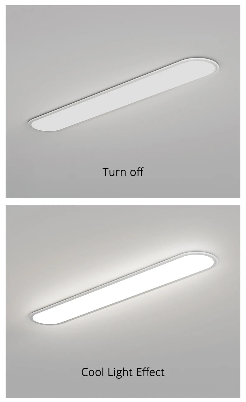 Led Ultra-thin Ceiling Light Long Corridor Aisle Lamp Home Balcony Lamps Simple Cloakroom Bedroom Porch Indoor Lighting Fixtures