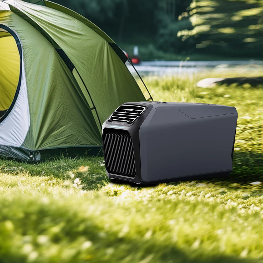 Portable Air Conditioner,8000BTU AC 220V/110V Camping Air Conditioner with App Control, Low Noise Compressor for Tent RV Caravan