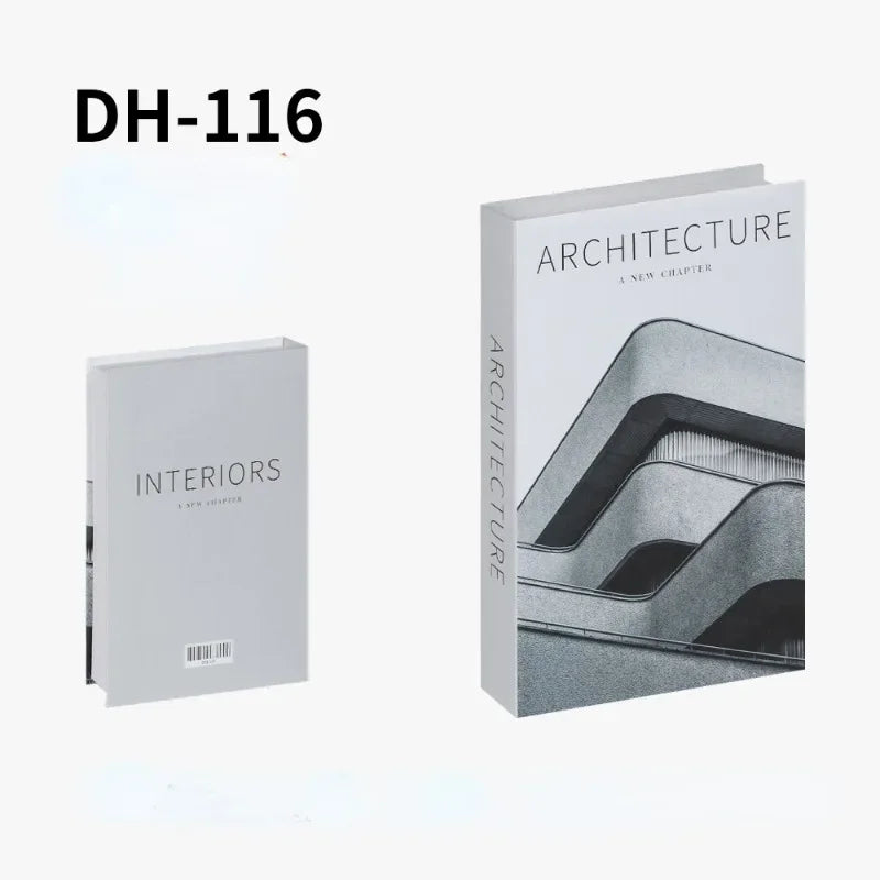 Minimalist Modern Decorative Fake Books Props for Living Home Decoration Modern Room Office Coffee Table Aesthetics Ornaments