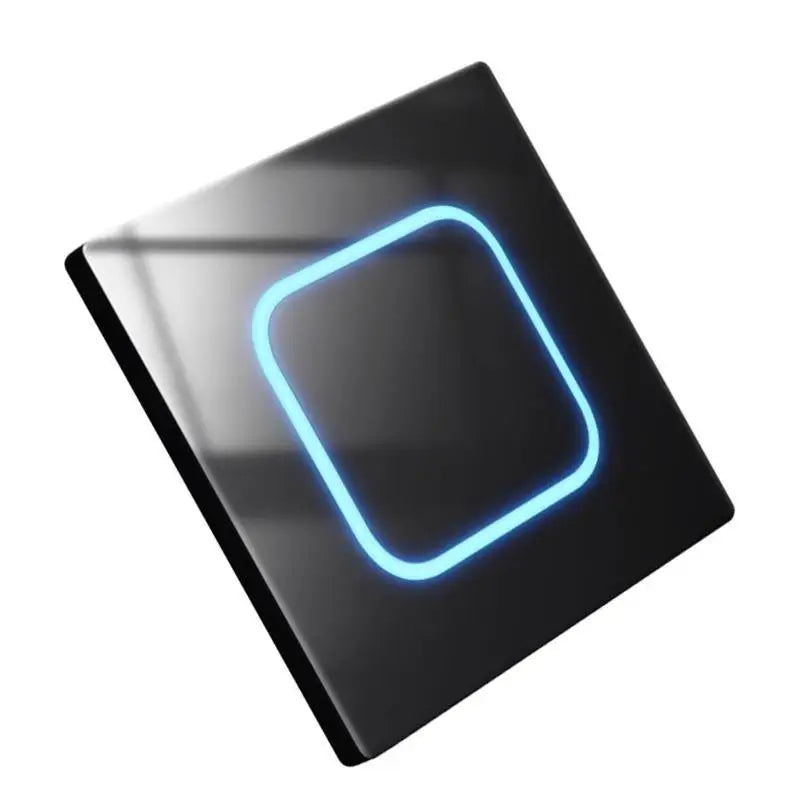 240V 10A Electrical Light Switches Tempered Glass Panel Wall Light Switches 1/2/3/4 Gang Wall Glasses Panel Switches Enduring