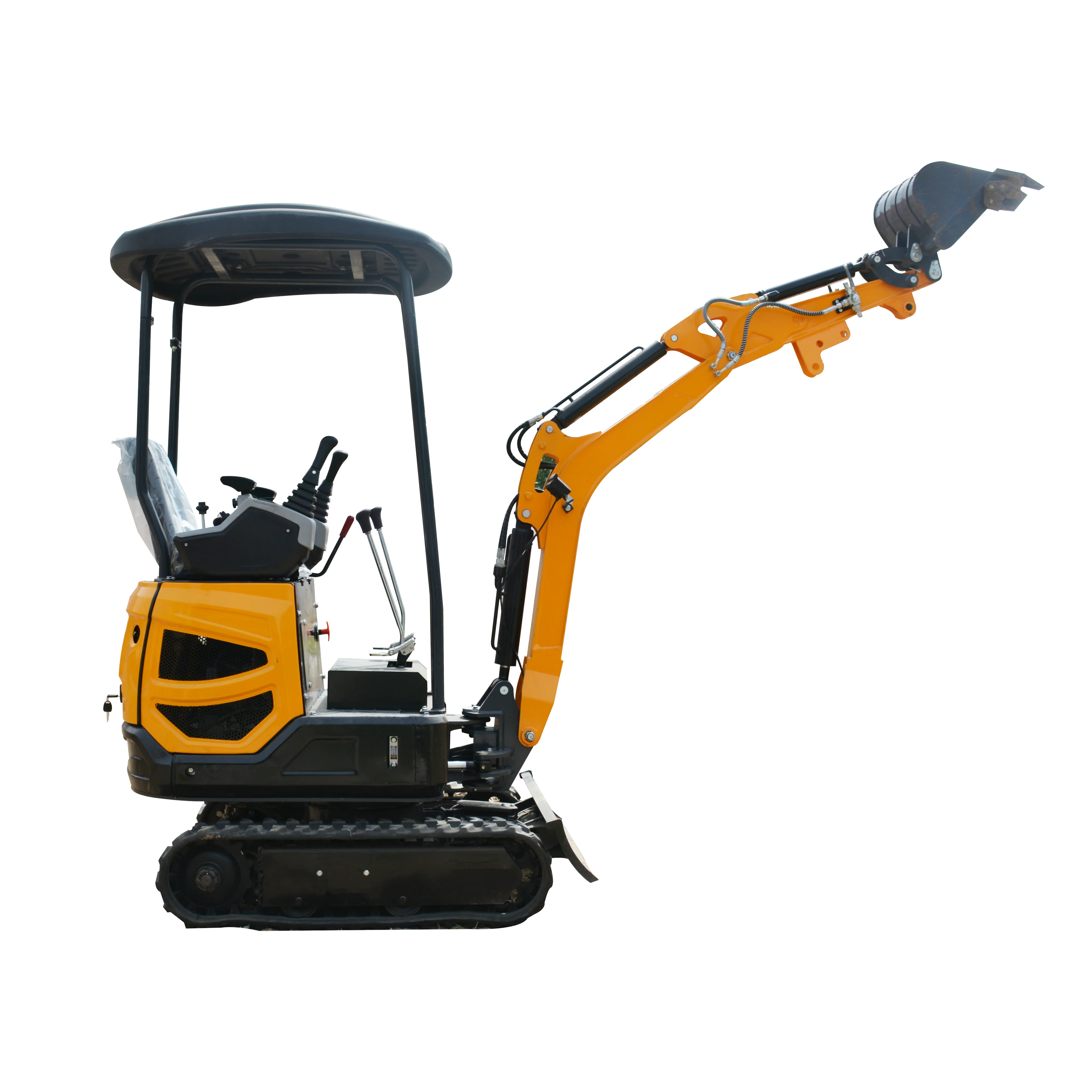 Customized Agricultural Efficient Digging Tools 1200 KG Hydraulic Crawler Mini Digger EPA/Euro 5 High Quality Small Excavator