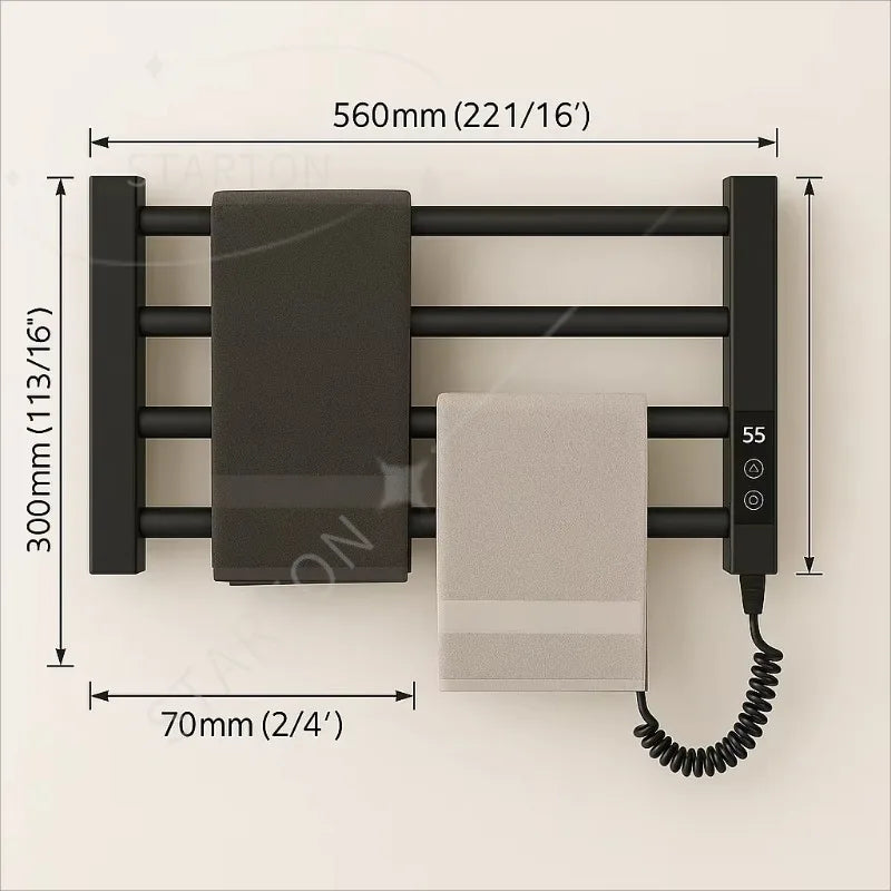 Professional Towel Warmer Timer Bathroom Beauty Wet Small Smart Rectangle Electric Towel Warmer Machine