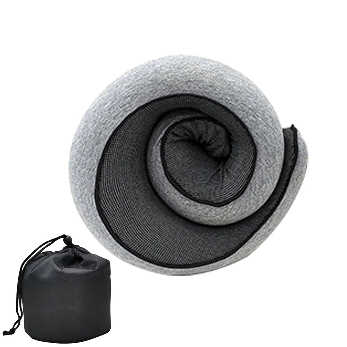 Portable U-shaped Pillow Memory Foam Snail Pillow Soft Noon Break Sleep Pillows Travel Neck Support Travel Neck Pillow